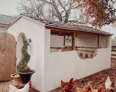 Cute Chicken Coops, Chicken Coop Garden, Chicken Coup, Backyard Chicken Farming, Coop Design, Chicken Coop Designs, Coop Plans, Future Farms, European Farmhouse