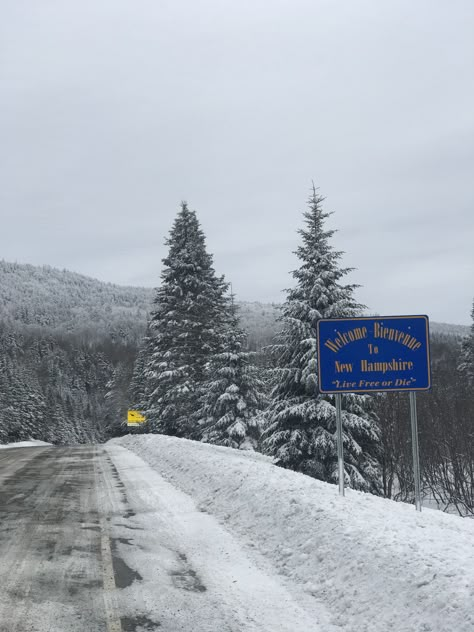 Winter In New Hampshire, East Coast Winter Aesthetic, Winter New England, New Hampshire Snow, East Coast Winter, Winter In New England, New Hampshire Christmas, New England Winter Aesthetic, Winter In Vermont