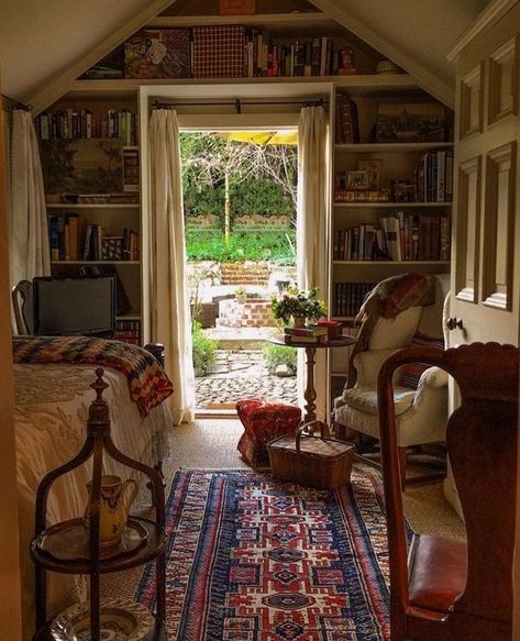 House Room, Cozy Room, Home Library, Cozy Cottage, Dream Rooms, My New Room, House Inspo, 인테리어 디자인, My Dream Home