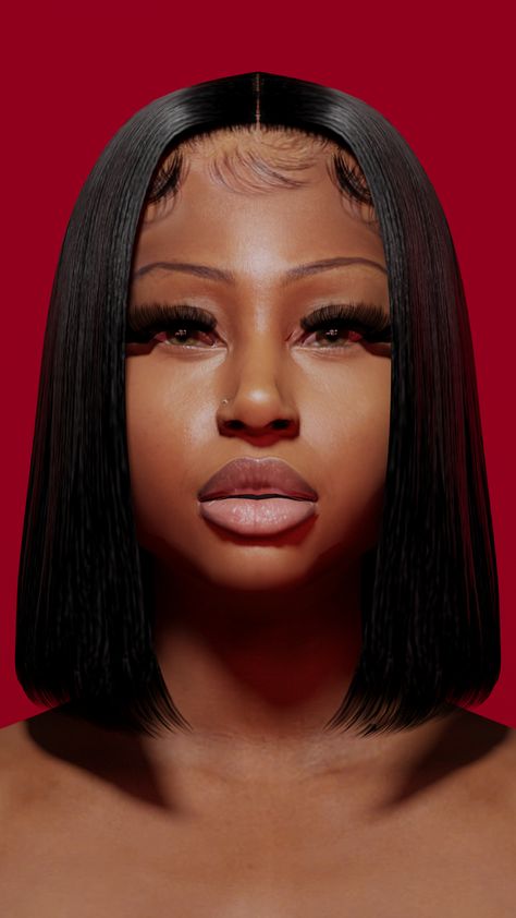 Sims 4 Skin Highlight, Sims4 Dimples, Sims 4 Cc Baddie Face, Alpha Sims 4 Cc Skin Details, Sims 4 Cc Female Lashes, Sims 4 Black Female Cc Skin, Skin Sims4 Cc, Sims 4 Cc Black Lips, Sims 4 Cc Patreon Free Skin Details