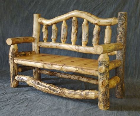 Log furniture ideas Log Furniture Plans, Bedroom Furniture Chairs, Log Bench, Rustic Outdoor Furniture, Rustic Log Furniture, Cabin Furniture, Contemporary Bedroom Furniture, Rustic Wood Furniture, Rustic Chair