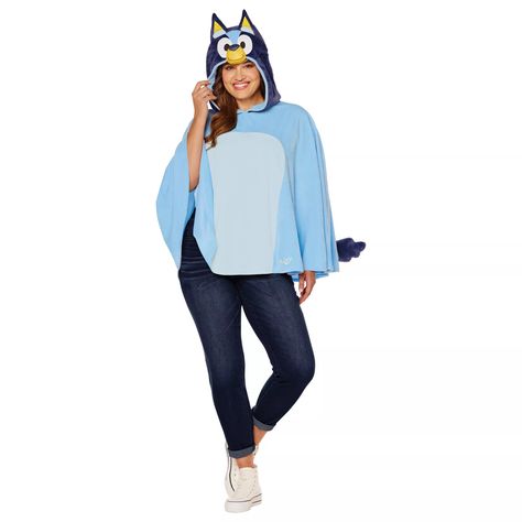 Adult Bluey Plus Size Costume Top - Spirithalloween.com Blues Clues Costume, Space Jam Costume, Elsa Frozen Costume, Ringmaster Costume, Robin Costume, Royal Costume, Firefighter Costume, Military Costumes, Pajama Costume