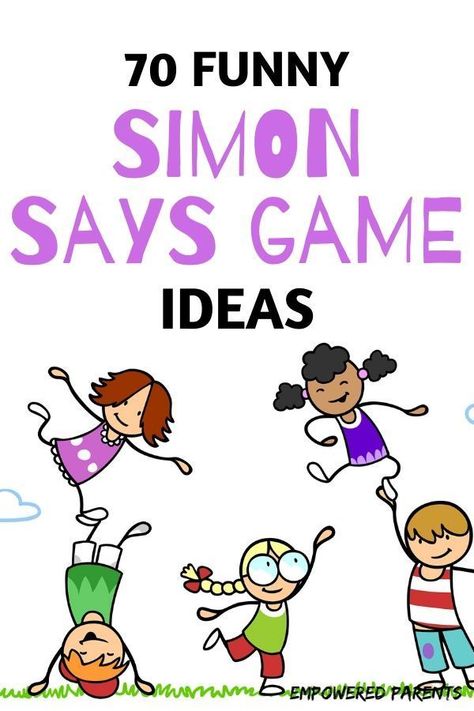 Kindness Games Preschool, Games For Classroom Fun, Simon Says Game Ideas, Simon Says Game, Kindergarten Game, Simon Says..., Online Preschool, Elementary Pe, Pe Activities