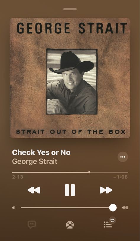 Check Yes Or No, Strait Music, Country Lyrics Quotes, Country Playlist, Old Country Music, Best Country Singers, Country Lyrics, Country Music Lyrics, Country Song Lyrics