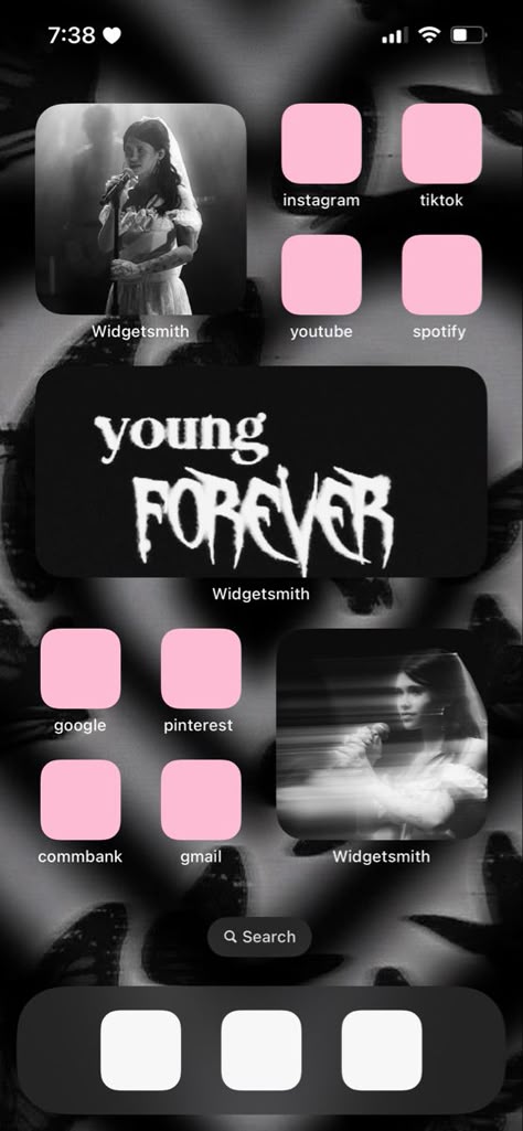 Nessa Barrett Inspired Nails, Nessa Barrett Wallpaper Iphone, Nessa Wallpaper, Nessa Barrett Aesthetic Wallpaper, Nessa Barrett Wallpaper, Nessa Aesthetic, Young Forever Album, Organize Phone, Layout Phone