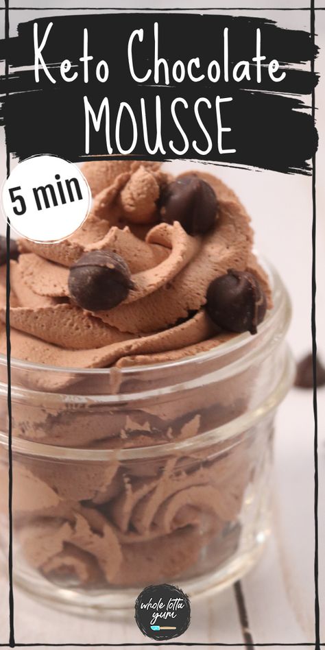 Keto Sweet Snacks, Low Carb Chocolate Mousse, Keto Favorites, Keto Cheeseburger, Dolce Poche Calorie, Keto Pudding, Keto Whipped Cream, Cheap Keto, Keto Chocolate Mousse