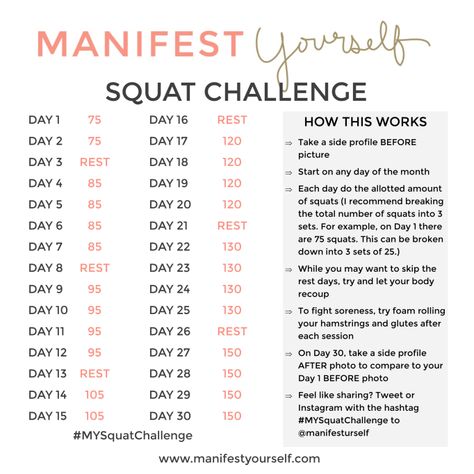 30 Day Challenge Fitness, Squat Challenge Results, 30 Day Squat, 30 Day Squat Challenge, Rope Workout, Challenge Fitness, Better Lifestyle, Band Exercises, Squat Challenge