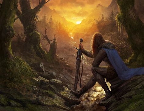 Horizon Walker, Fantasy Writer, Fantasy Pictures, Fantasy Images, Fantasy Artist, High Fantasy, Medieval Fantasy, Fantasy Artwork, Fantasy Landscape