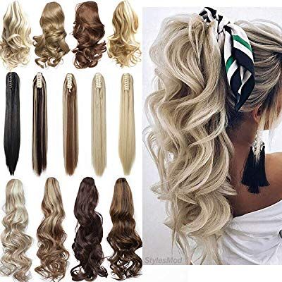 Claw Ponytail, Ponytail Hair Piece, Ponytail Clip, Spa Hair, Straight Ponytail, Long Hair Extensions, Curly Ponytail, Clip In Ponytail, Curly Hair Extensions