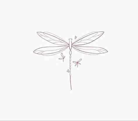 Fine Line Dragon Fly Tattoos, Dragonfly Line Tattoo, Fineline Dragonfly Tattoo, Dragon Flies Tattoos, Dragonfly Back Tattoo, Dainty Dragonfly Tattoo, Rapunzel Tattoo, Tattoo Dragonfly, Small Dragonfly Tattoo