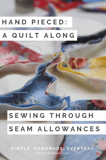 How to Sew Through Seam Allowances in Hand Piecing Hand Piecing Quilts, Hand Pieced Quilt Blocks, Hand Piecing Quilt Blocks, Hand Patchwork, Hand Quilting Technique, Garden Quilts, Hand Pieced Quilts, Hand Piecing, Quilting 101