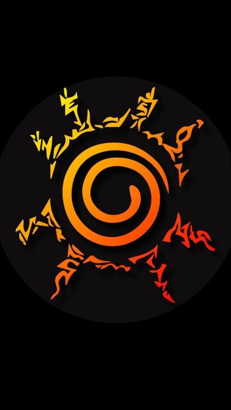 Naruto Logo Design, Naruto Uzumaki Logo, Uzumaki Logo, Anime Market, Naruto Symbols, Naruto Logo, Naruto Nine Tails, Me Cover Instagram Highlight, Naruto Birthday