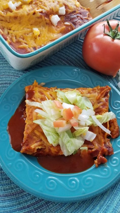 Enchilada Stack, Cheese Enchilada Casserole, Stacked Enchiladas, Enchilada Casserole Recipes, Red Enchiladas, Lent Recipes, Cheese Enchiladas, Chicken Enchilada Casserole, Whole Wheat Tortillas