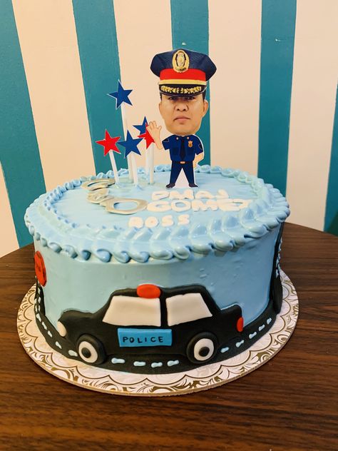 Police Themed Cake, Policeman Cake, Ambulance Cake, Police Birthday Cakes, Boiled Icing, Police Cakes, Boy Cakes, Cake For Boyfriend, Police Birthday