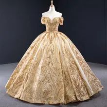 Off The Shoulder Prom Dresses, Gold Ball Gown, Sweetheart Evening Dress, Champagne Quinceanera Dresses, White Quinceanera Dresses, Purple Quinceanera Dresses, Black Quinceanera Dresses, Quinceanera Dresses Gold, Vintage Ball Gowns