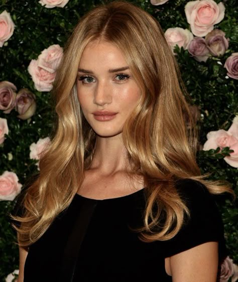 Warm Blonde Hair, Perfect Blonde Hair, Golden Blonde Hair, Perfect Blonde, Warm Blonde, Honey Blonde Hair, Honey Hair, Rosie Huntington, Huntington Whiteley