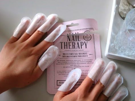 Nail Mask, Nail Therapy, Peeling Nails, Nails Care, Nail Care Products, Hand Mask, Nail Care Tips, Nail Products, Pretty Skin Care