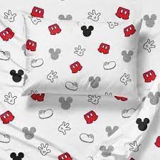 Mickey Mouse Bedding : Target Mickey Mouse Bedding, Mickey Mouse Bedroom, Disney Bedding, Disney Rooms, Organic Cotton Sheets, Where It All Began, Bed Back, Disney Decor, One Bed