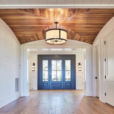 Groin Vault Ceiling, Vault Ceiling, Farmhouse Kitchen Design, Architectural Details, Low Country, Vaulted Ceiling, Vaulting, Ceiling Design, Modern Rustic