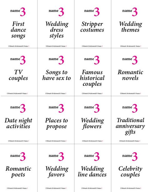 Printable Bachelorette Game: Name 3. If you've ever played 5 Second Rule, this game is just like that, but with all wedding themed categories! Click to get the free printable bachelorette party game. Algebra Humor, 5 Second Rule, Bachelorette Game, Bridesmaid Funny, Game Name, Awesome Bachelorette Party, Bridal Bachelorette Party, Bachelorette Games, Lingerie Shower