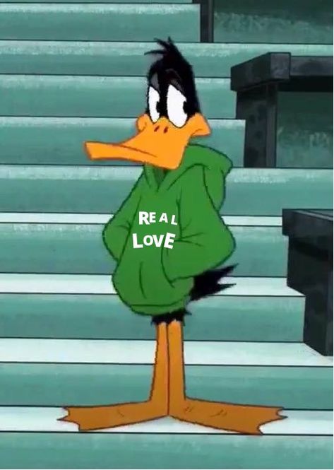 Daffy Duck Looney Tunes Show, Duffy Duck Wallpaper, Green Characters Cartoon, Daffy Duck Aesthetic, Green Cartoon Aesthetic, Daffy Duck Wallpapers, Characters Like Me, Daffy Duck Drawing, Looney Tunes Aesthetic