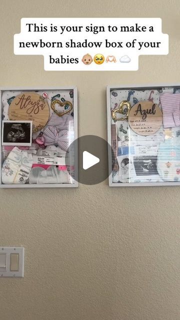 Pregnancy Box | Oh Baby Boxes on Instagram: "Wanna know a special way to preserve and cherish those early memories with your little one? Here's a simple way you can do that, mama! 🥰

Would you give this a try? ♥️

🎥 via itsjen94 | IG

.
.
.
.
.
.
.
.
.
.
.
.
.
.
.
#shadowbox #keepsake #babysfirsts #babymilestones #milestones #postpartum #babiesofinstagram #tipsformom #momlife #raisingbabies #newborn #pregnancy #craft #momcraft #pregnancyreels #babyontheway  #bumplife #momsofinstagram #motherhood #motherhoodunplugged #motherhood #momlife #newmom #lifewithkids #boymom #girlmom #keepsakebox #nurserydecor" Storing Ultrasound Pictures, Pregnancy Keepsake Ideas, Pregnancy Keepsakes, Pregnancy Kit Positive Result, Newborn Shadow Box, Sharing Pregnancy News, Breast Changes In Early Pregnancy, Pregnancy Ideas, Baby Box