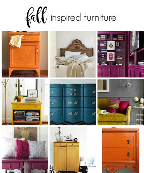 Furniture Makeover Ideas! Looking for the perfect furniture paint color for your next furniture flip? Check out these Fall Inspired Furniture Makeovers to get color ideas for your next DIY project! Painted Furniture. Painted Furniture Ideas. #paintedfurniture #paintedfurnitureideas #furnituremakeovers Wood Techniques, Painted Dressers, Furniture Colors, Awesome Furniture, Furniture Redos, Next Furniture, Painted Furniture Colors, Diy Furniture Redo, Furniture Flip