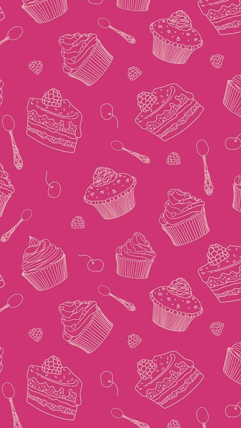 Baking Wallpaper, Cupcakes Wallpaper, Candy Drawing, Cake Wallpaper, Happy Mom Day, Cake Branding, Bakery Design Interior, Pink Birthday Cakes, Art Cart