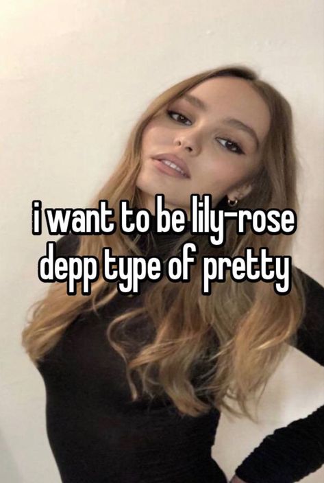 Lily Rose Depp Pretty, Lily Rose Depp Quotes, Lily Rose Depp Whisper, Lily Depp, Whisper Girlies, Whisper In Your Ear, Rose Depp, Pretty When You Cry, Careless Whisper