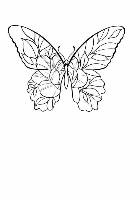 Flash Tattoo Borboleta, Stencil Outline Tattoo, Stencils Tattoo, Outline Tattoo, Stencil Outline, Cute Tiny Tattoos, Tattoo Stencil Outline, Tattoo Portfolio, Desenho Tattoo