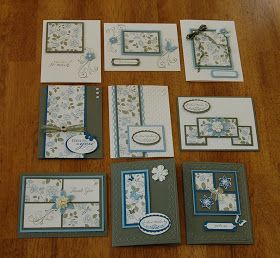 One Sheet Wonders, One Sheet Wonder, Card Making Tips, Card Layouts, Stamp Art, Stamping Up Cards, Card Making Techniques, Some Cards, Card Patterns