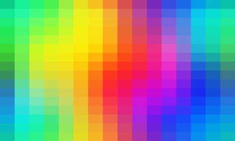 Pixel Rainbow, Rainbow Color Background, Rainbow Colours, Rainbow Background, Vector Photo, App Icon, Rainbow Colors, Blur, Premium Vector