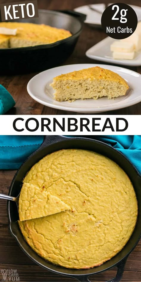 Keto Receipts, Keto Rolls, Keto Cornbread Recipe, Keto Cornbread, Healthy Breads, Cornbread Recipes, Man Recipes, Keto Thanksgiving, Keto Dishes