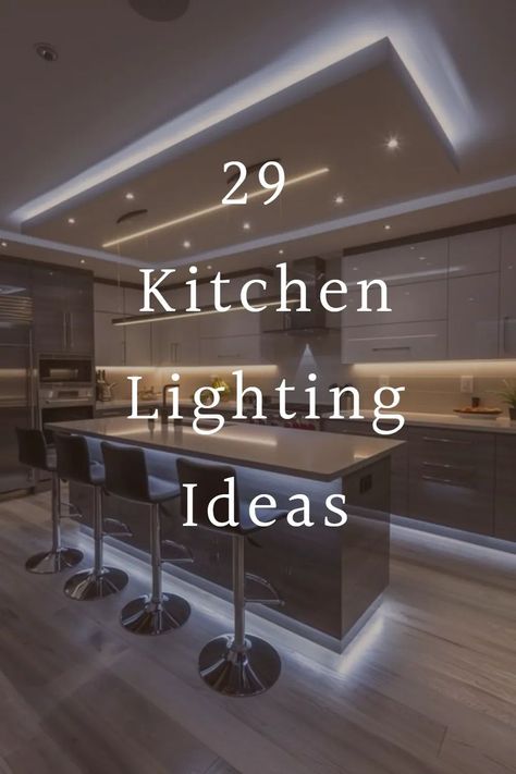 Want to take your kitchen from dull to dazzling? These 29 stunning lighting ideas will transform your space in an instant! Think modern pendants, rustic chandeliers, and smart LED designs—there’s something for every style! Contemporary Track Lighting, Kitchen With High Ceilings, Rustic Chandeliers, Sink Lights, Kitchen Lighting Ideas, Classic Chandelier, Black Light Fixture, Cove Lighting, Ultimate Kitchen