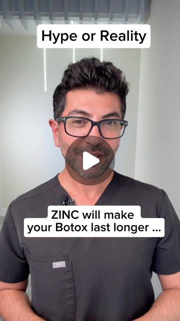 Sirak Darbinian, MD on Instagram: "Have you ever noticed that taking zinc makes your Botox last longer?" How To Make Botox Last Longer, Zinc Benefits, Botox Injections, Have You Ever, Anatomy, Facial, Make It Yourself, On Instagram, Instagram