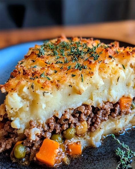 Shepherd's Pie Recipe Sheppard Pie, Chef Ramsey, Shepherd Pie, Easy Shepherds Pie, Hamburger Dishes, Shepards Pie, Shepherds Pie Recipe, Potato Toppings, Flavorful Vegetables