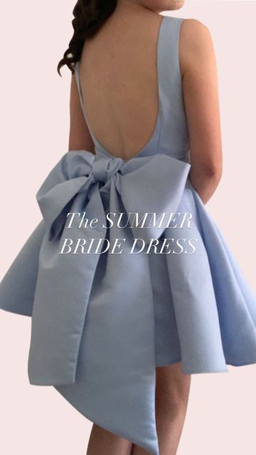 Snow White Wedding Dress, Farewell Dresses, Dress With A Bow, Fancy Short Dresses, Western Gown, Magical Dress, Classy Short Dresses, Make A Dress, Main Character Energy