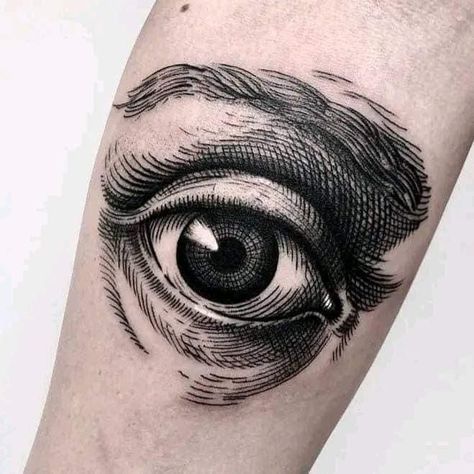 Ojo Tattoo, Eyeball Tattoo, Woodcut Tattoo, Street Tattoo, Dark Tattoo, Eye Tattoo, Line Tattoos, Blackwork Tattoo, Piercing Tattoo