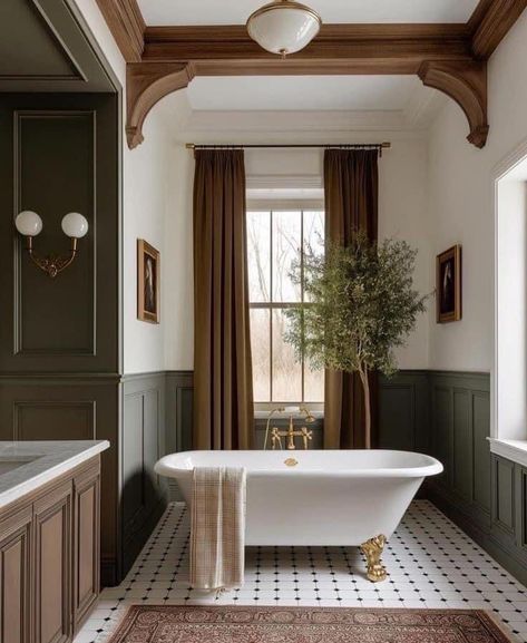 Neutral Bathrooms, Becki Owens, Casa Vintage, Modern Farmhouse Bathroom, Home Luxury, Casa Exterior, Vintage Bathroom, House Bathroom, Farmhouse Bathroom