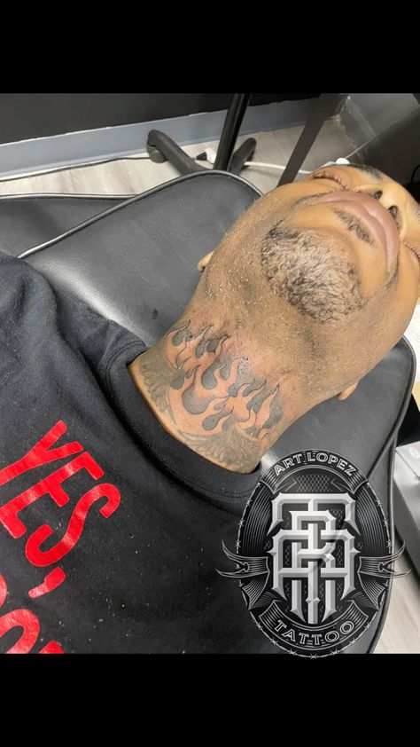 Gap filler tattoo flames neck Flame Neck Tattoo Men, Flames Neck Tattoo, Fire Neck Tattoo, Flame Neck Tattoo, Tattoo Flames, Filler Tattoo Ideas Gap, Gap Filler Tattoo, Collar Tattoo, Filler Tattoo