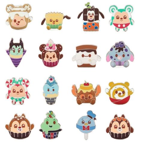 Disney Munchlings Pins, Disney Munchlings Wallpaper, Disney Munchlings Plush, Munchlings Disney, Disney Pin Sets, Disney Munchlings, Disney Candy, Disney Pins Sets, Disney Pins Trading