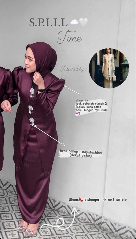 Baju Kurung Moden Style, Model Dress Kebaya, Dress Brokat Modern, Braidsmaid Dresses, Kebaya Wedding, Kebaya Modern Dress, Modern Bridesmaid, Hijab Wedding, Kebaya Muslim