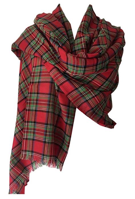 Lightweight cotton fabric ladies - fair trade hand woven scarf, cotton. #affiliate Royal Stewart Tartan, Large Silk Scarf, Stewart Tartan, Handwoven Scarf, Tartan Scarf, Checked Scarf, Fancy Dress Accessories, Tartan Fabric, Wrap Shawl