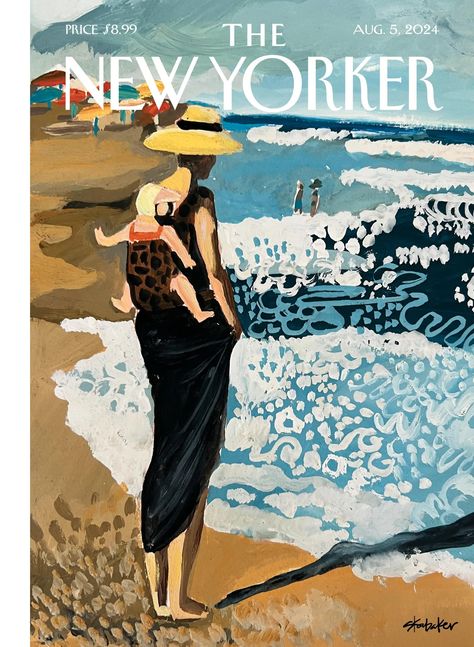 The New Yorker August 5, 2024 | The New Yorker The New Yorker August, Cartoons Magazine, The New Yorker Magazine, New Yorker Magazine, New Yorker Covers, Print Magazine, Interesting Articles, Beach Walk, The New Yorker