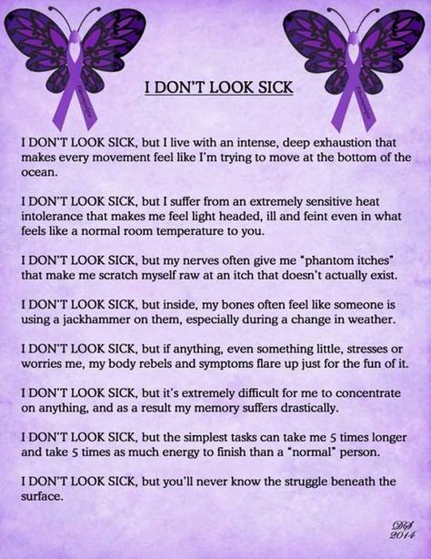 “I don’t look sick” – Life with Fibromyalgia Chronic Fatigue Symptoms, Chiari Malformation, Sjogrens Syndrome, Addisons Disease, Hashimotos Disease, Graves Disease, Chronic Fatigue, Chronic Illness, Health Problems