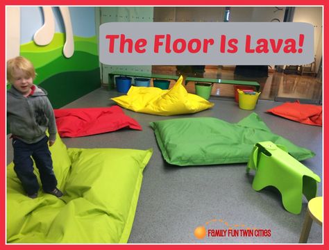 50+ Indoor Games for Kids - Boredom Busters for All Ages Floor Is Lava, Balloon Games, Diy Kids Games, The Floor Is Lava, Indoor Games For Kids, Stuck Inside, Boredom Busters, Childrens Games, Indoor Games