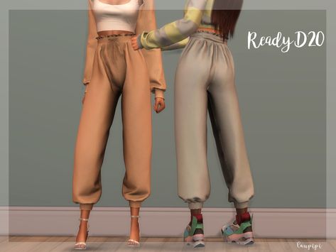 Sims 4 Harem Pants, Gaucho Pants, Sims 4 Downloads, Sims Community, Coral Dress, Sims 4 Clothing, Baggy Pant, Sims 4 Cc, Sims 4 Custom Content