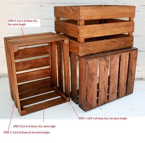 Old Crates, Night Stands, Wood Crates, Wooden Crates, Store Displays, Wooden Garden, Wood Work, Wooden Crate, Closet Storage