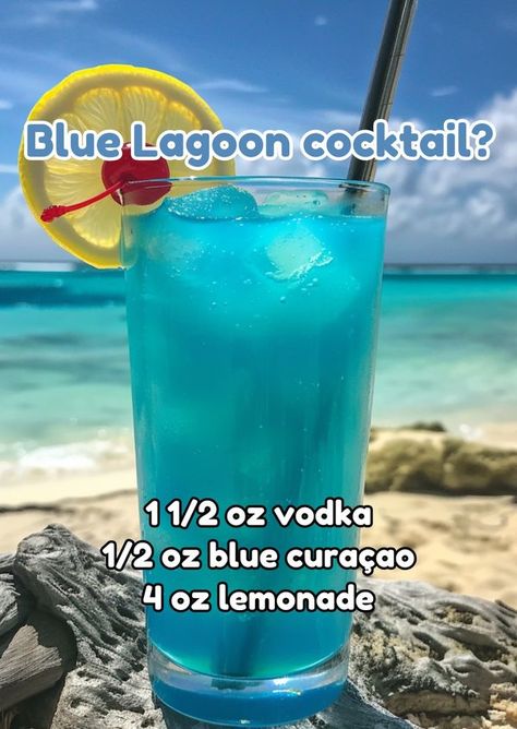 Blue Lagoon Drink Recipe, Passing The Bar Exam, Diy Bars, Vodka Gummy Bears, Passing The Bar, Blue Lagoon Cocktail, Portable Bars, Alcohol Beverages, Cocktail Drinks Alcoholic