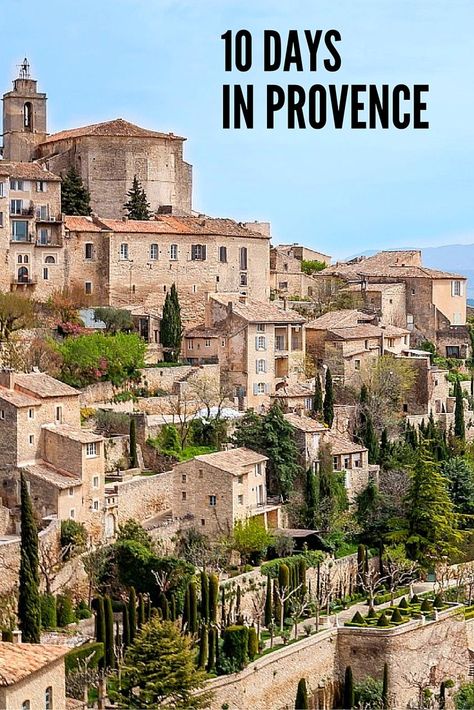 This 10-day itinerary for the South of France includes Roman ruins, the markets of Provence, a drive through wine country, and more. France Itinerary, Roman Ruins, France Travel Guide, Visit France, Voyage Europe, Drive Through, Destination Voyage, Provence France, The South Of France